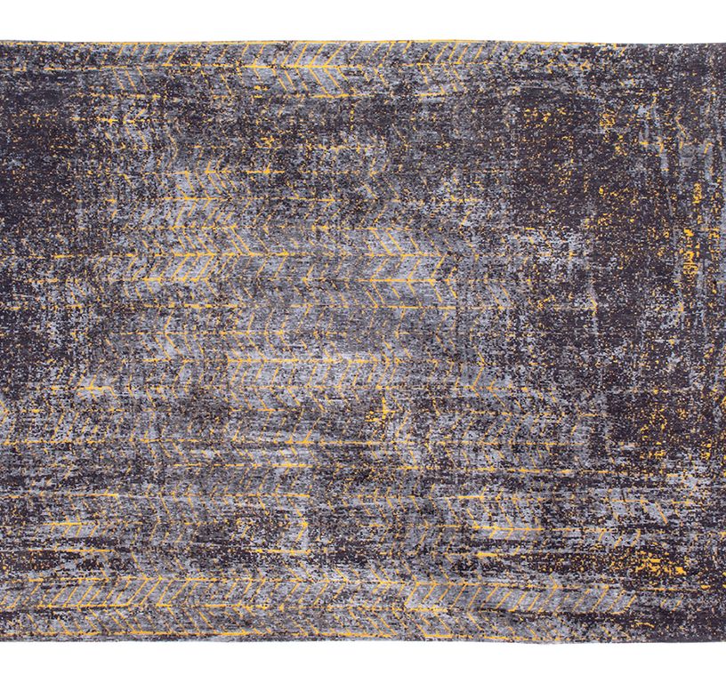 Tapis JACOBS Louis De Poortere, effacé  moutarde