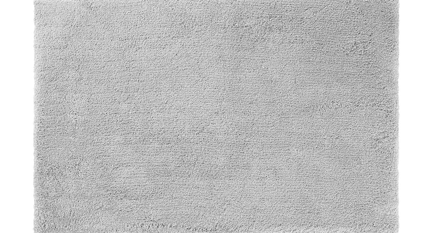 Tapis BINGO , uni  gris