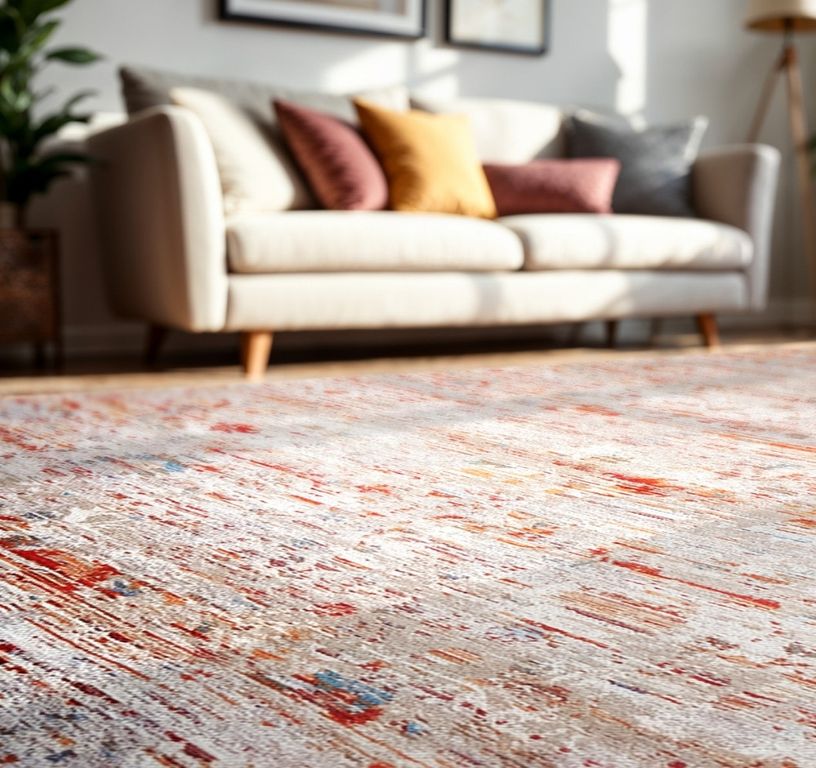 Tapis USHAK Louis De Poortere, oriental classique Galata sunset