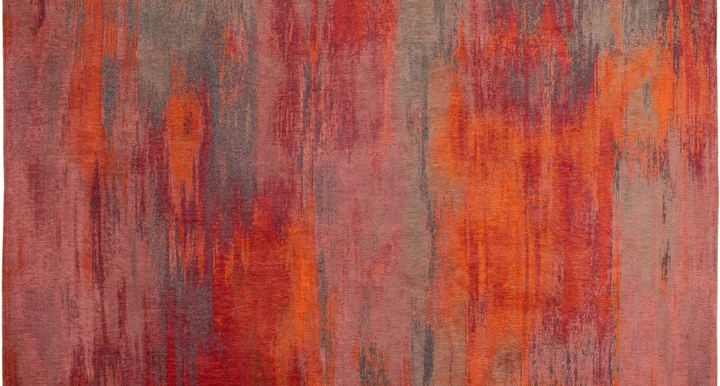 Tapis ATLANTIC MONETTI Louis De Poortere, effacé rouge