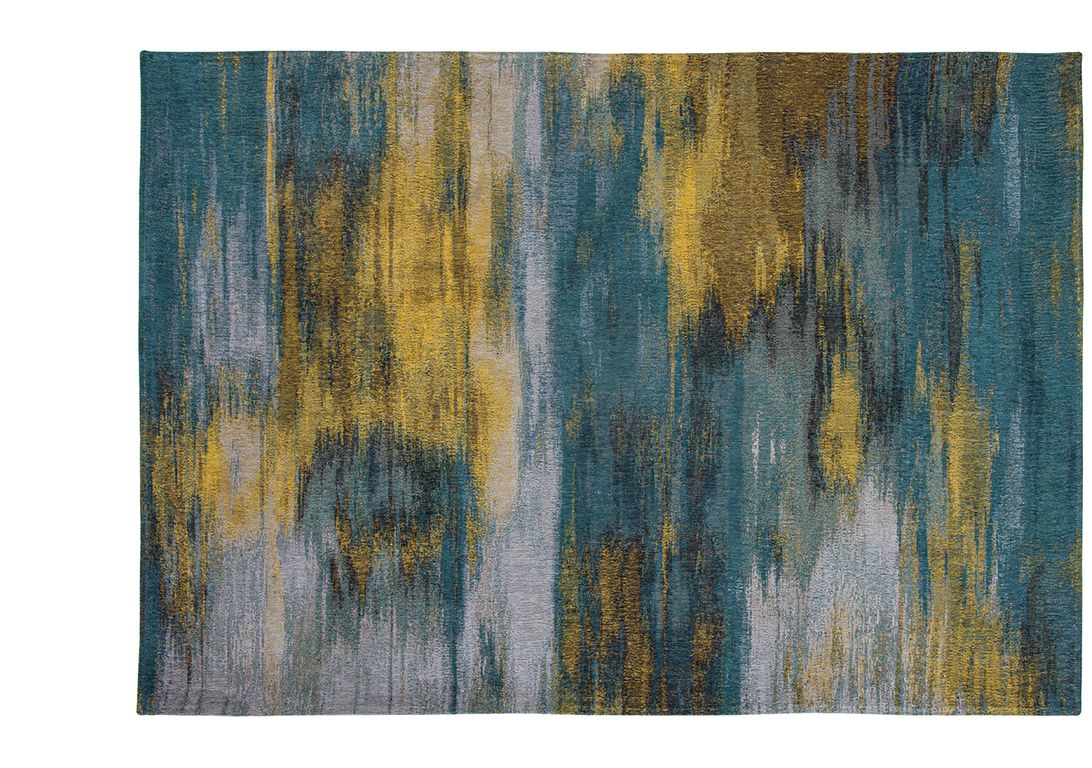 Tapis ATLANTIC MONETTI Louis De Poortere, effacé bleu