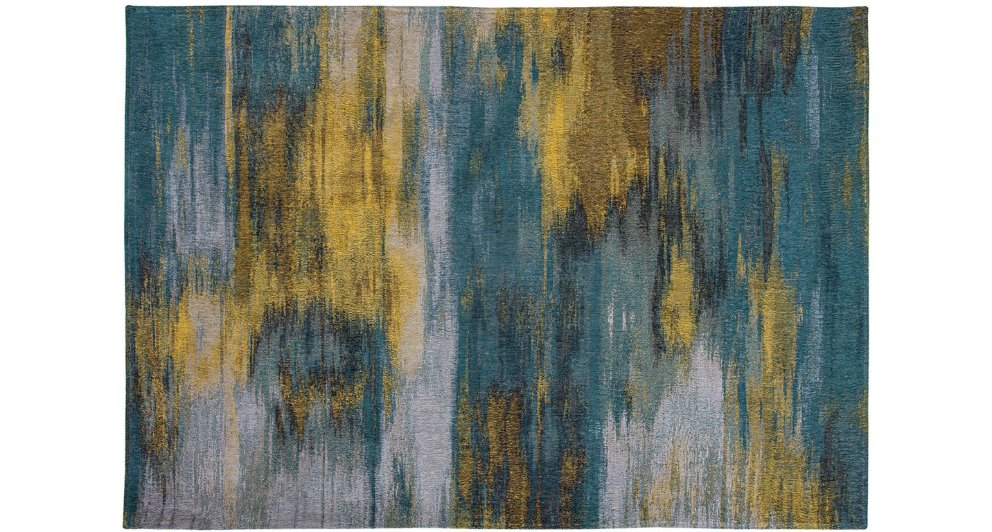 Tapis ATLANTIC MONETTI Louis De Poortere, effacé bleu