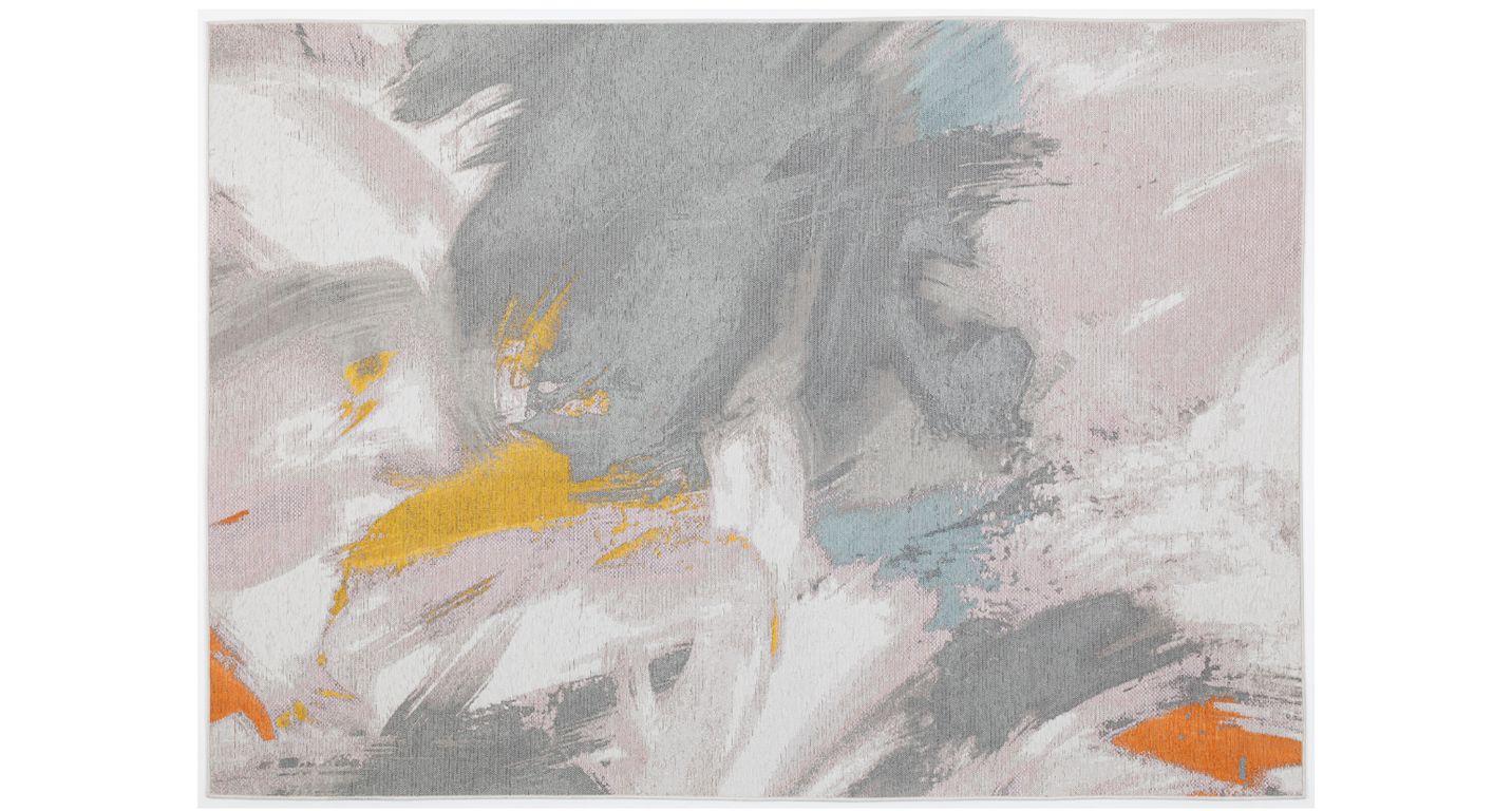 Tapis ARTHIS , faux-uni multicolore