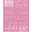 Tapis KID RULES ,  rose