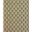 Tapis CHARLESTONE ,  doré / noir