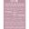 Tapis LA VIE ,  rose