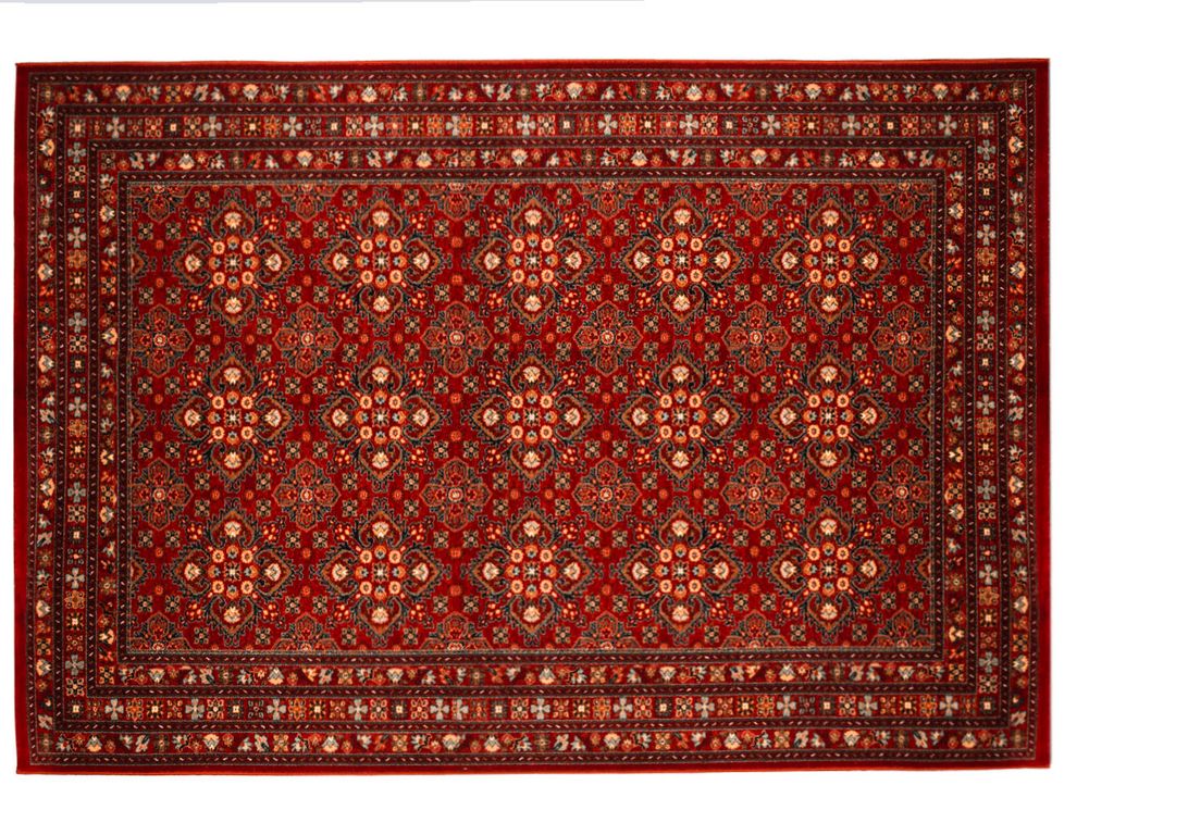 Tapis SAMIA , oriental  rouge
