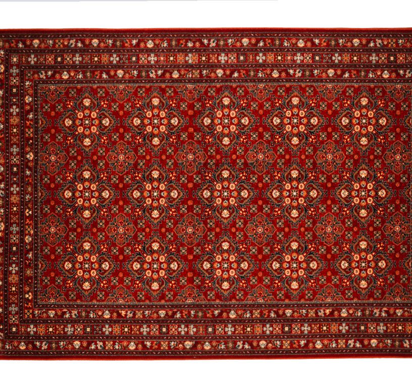 Tapis SAMIA , oriental  rouge