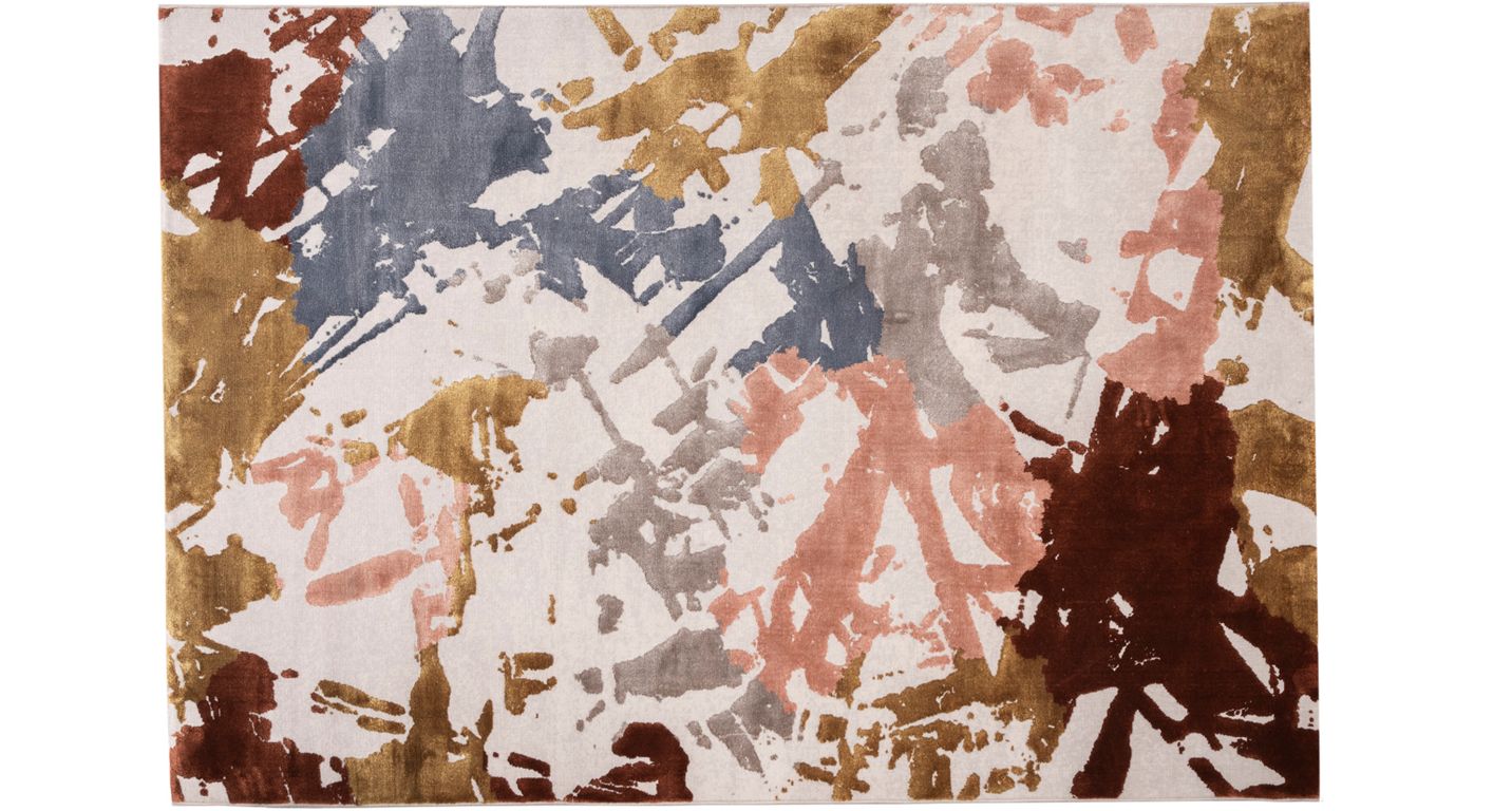 Tapis JOYCE , faux-uni  multicolore