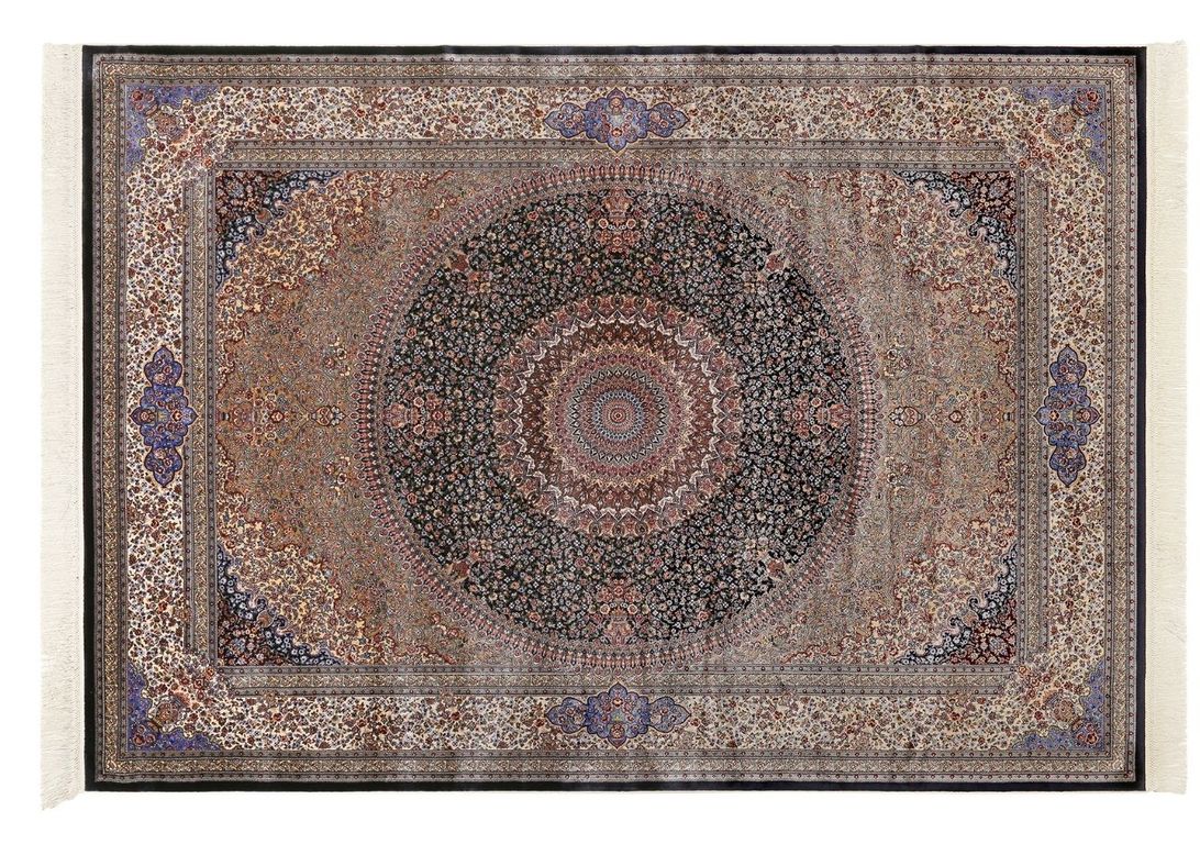 Tapis TÄBRIZ , oriental  multicolore