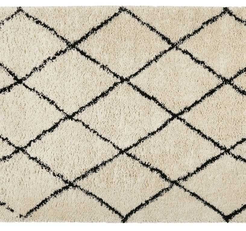 Tapis STUDIO TWO , berbère  beige noir