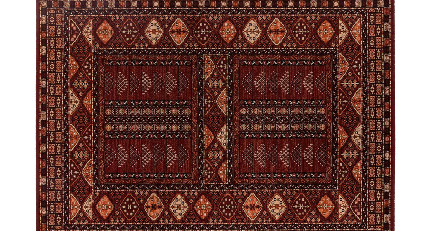 Tapis AMIR , oriental hatchlou  rouge