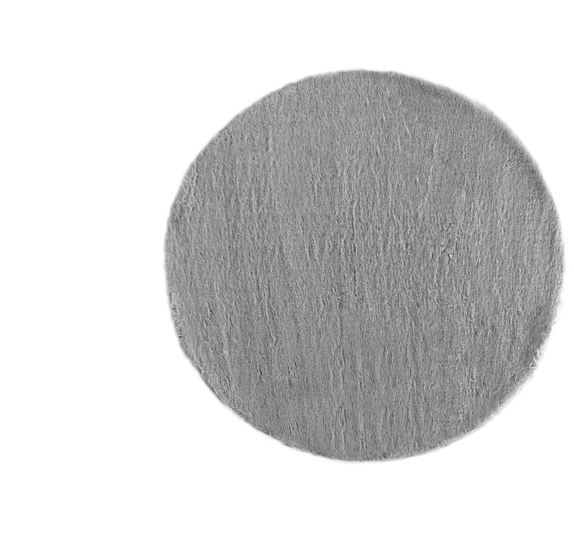 Tapis SWEETY , uni  gris