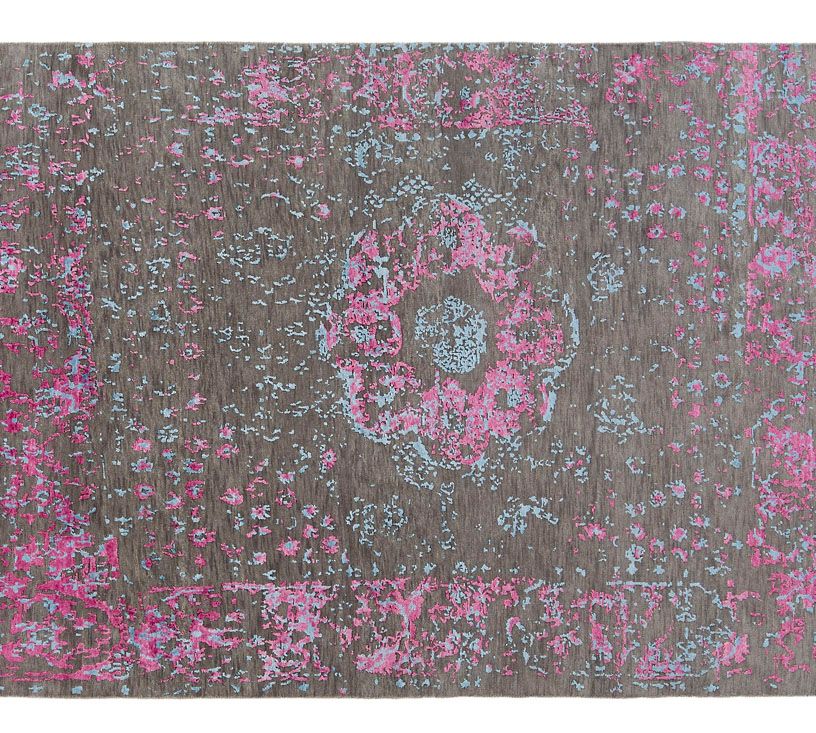 Tapis  MEDAILLON, Medaillon gris