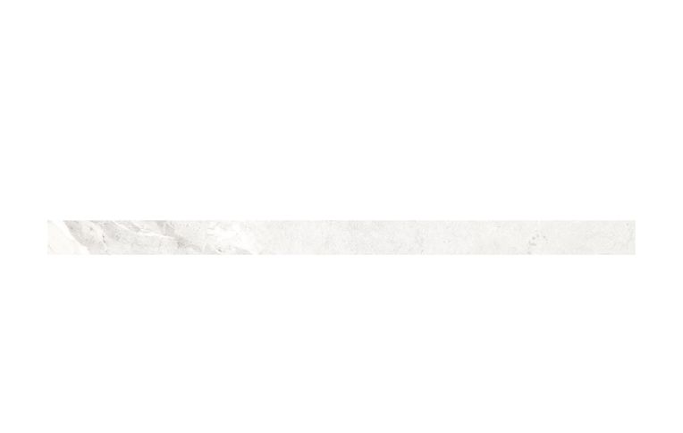 Plinthe carrelage BELINDA PLINTHE BLANC, aspect marbre 7x120cm, h 7.00 x L 120.00 cm