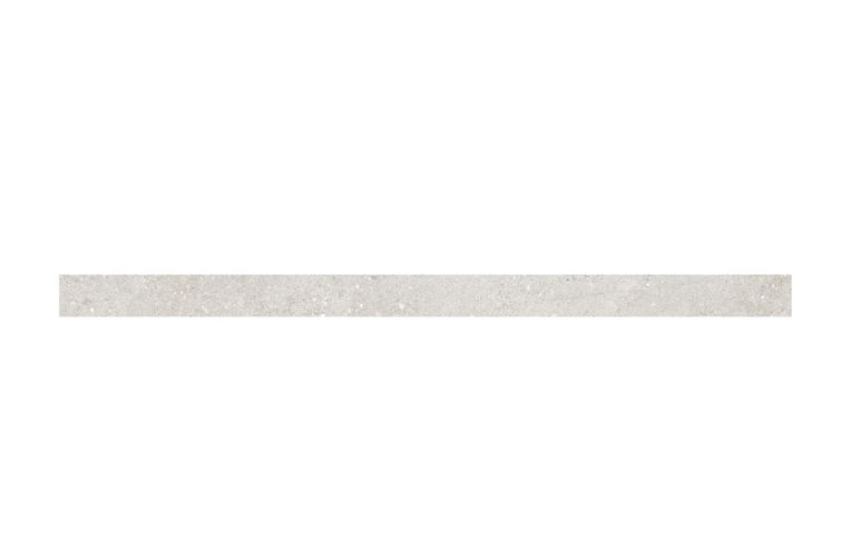 Plinthe carrelage CEMENTA PLINTHE BLANC, aspect béton 7x120, h 7.00 x L 120.00 cm