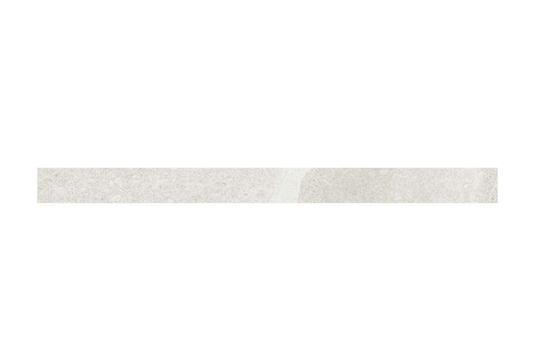 Plinthe carrelage ISLAND PLINTHE BLANC MAT, aspect marbre 7x60cm, h 7.00 x L 60.00 cm