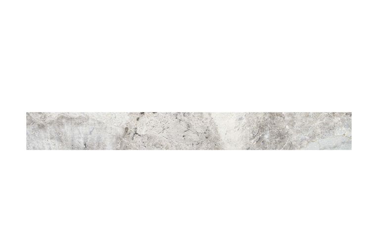 Plinthe carrelage ROCA PLINTHE GRIS, aspect pierre 7x60cm, h 7.00 x L 60.00 cm