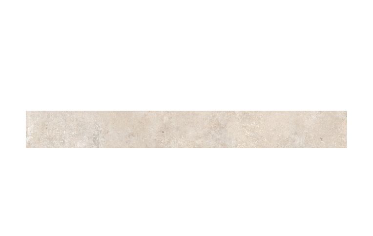 Plinthe carrelage SKYFALL PLINTHE IVOIRE, aspect pierre 7x60cm, h 7.00 x L 60.00 cm