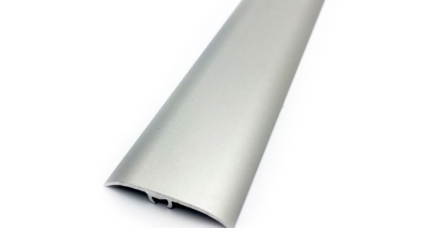 Profilé de finition DINAFIX 41 , aluminium, décor alu anodisé, l.4.10 x L. 270.00 cm