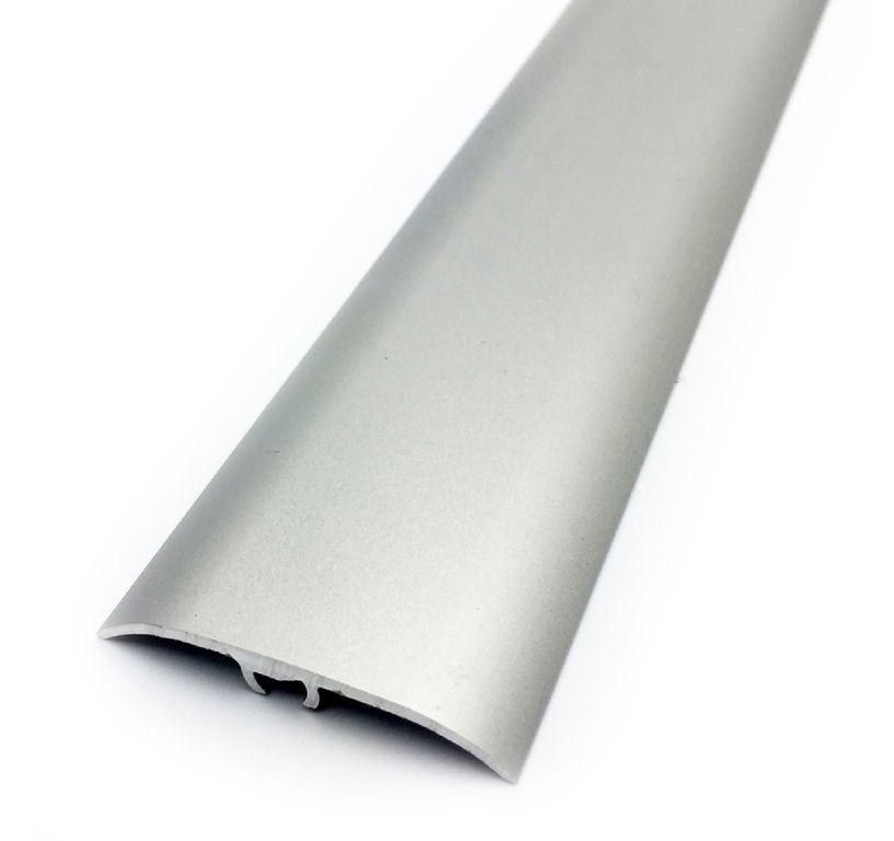 Profilé de finition DINAFIX 41 , aluminium, décor alu anodisé, l.4.10 x L. 270.00 cm