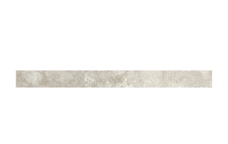 Plinthe carrelage TRAVERNO PLINTHE IVOIRE, aspect pierre 7x80cm, h 7.00 x L 80.00 cm