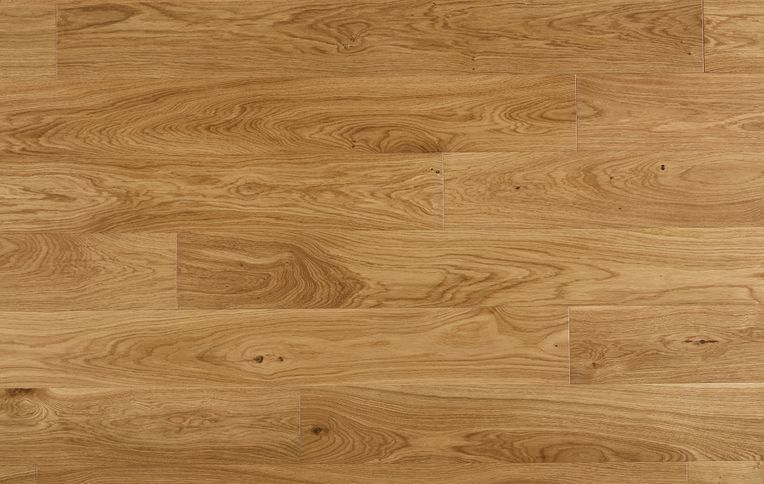 Parquet contrecollé TRIANON 130 CHENE COURANT, chêne naturel, verni, larg. 13.00 cm
