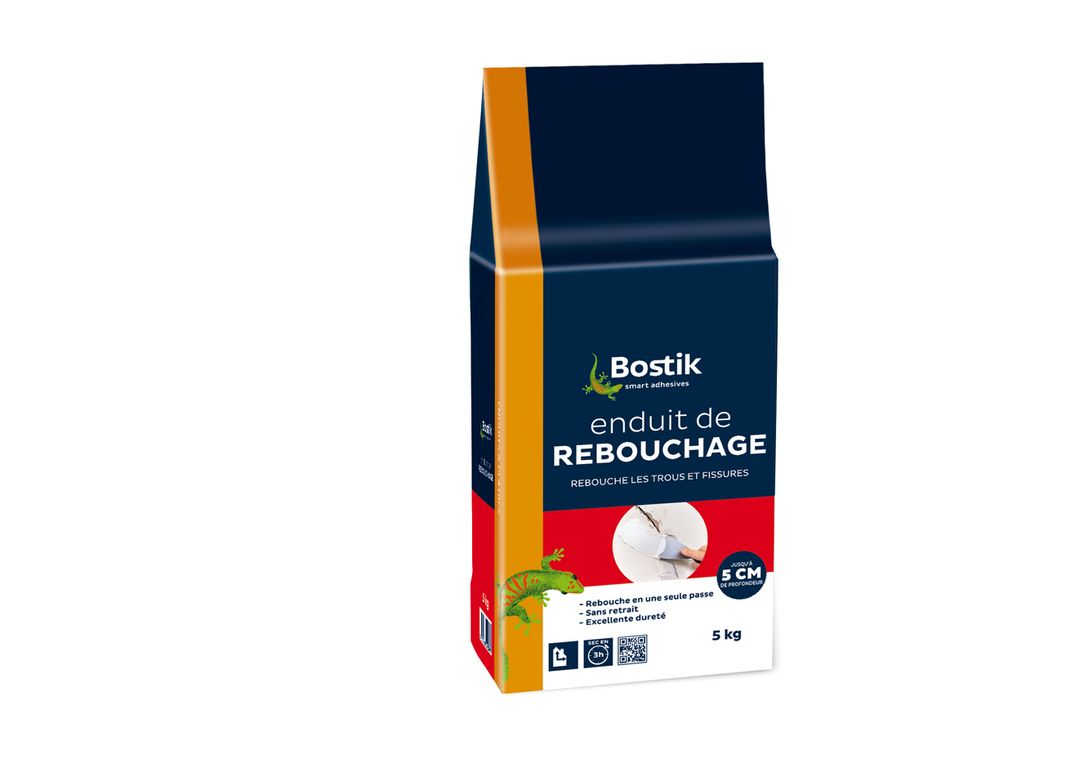 ENDUIT REBOUCHAGE POUDRE, pour sols , en poudre,  kg