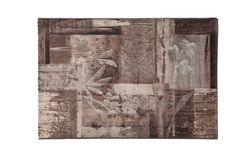Tapis ARGENTUM , végétal beige