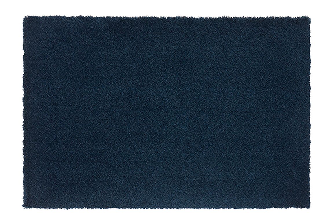 Tapis SENSE , uni  bleu