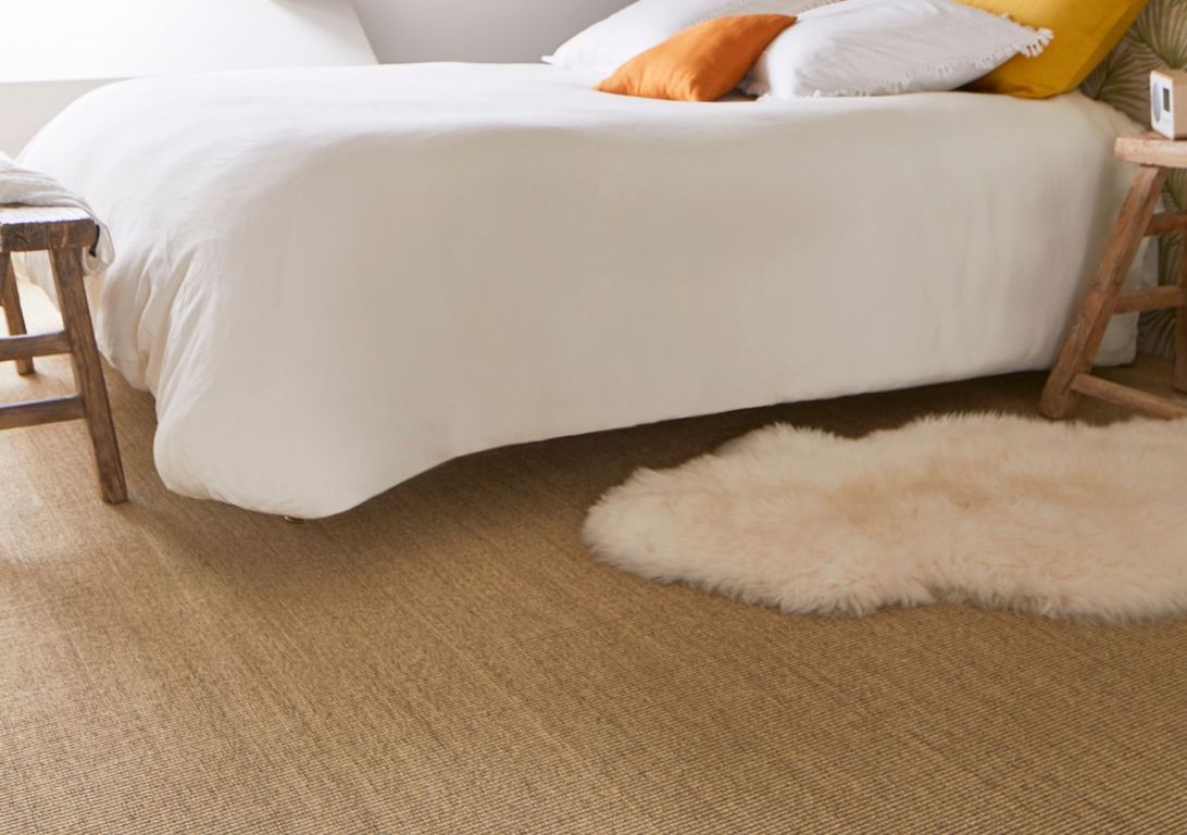 Sisal LIVOS, col ECRU, rouleau 4.00 m