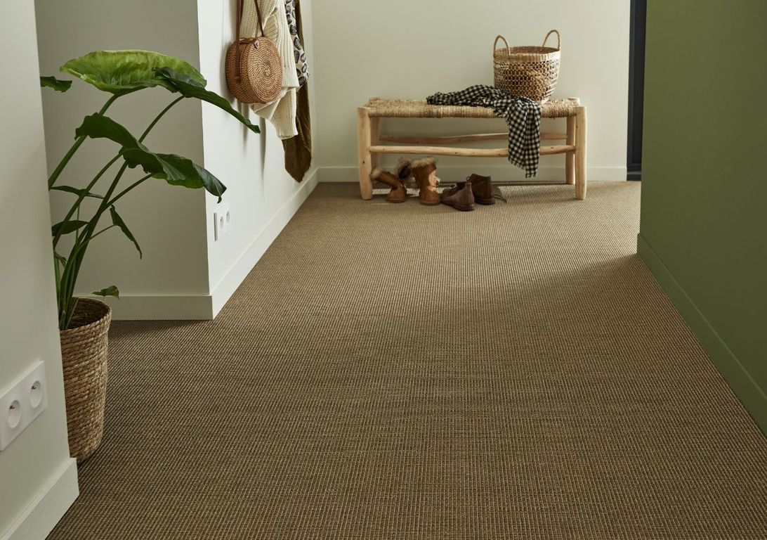 Sisal LIVOS, col TAUPE, rouleau 4.00 m