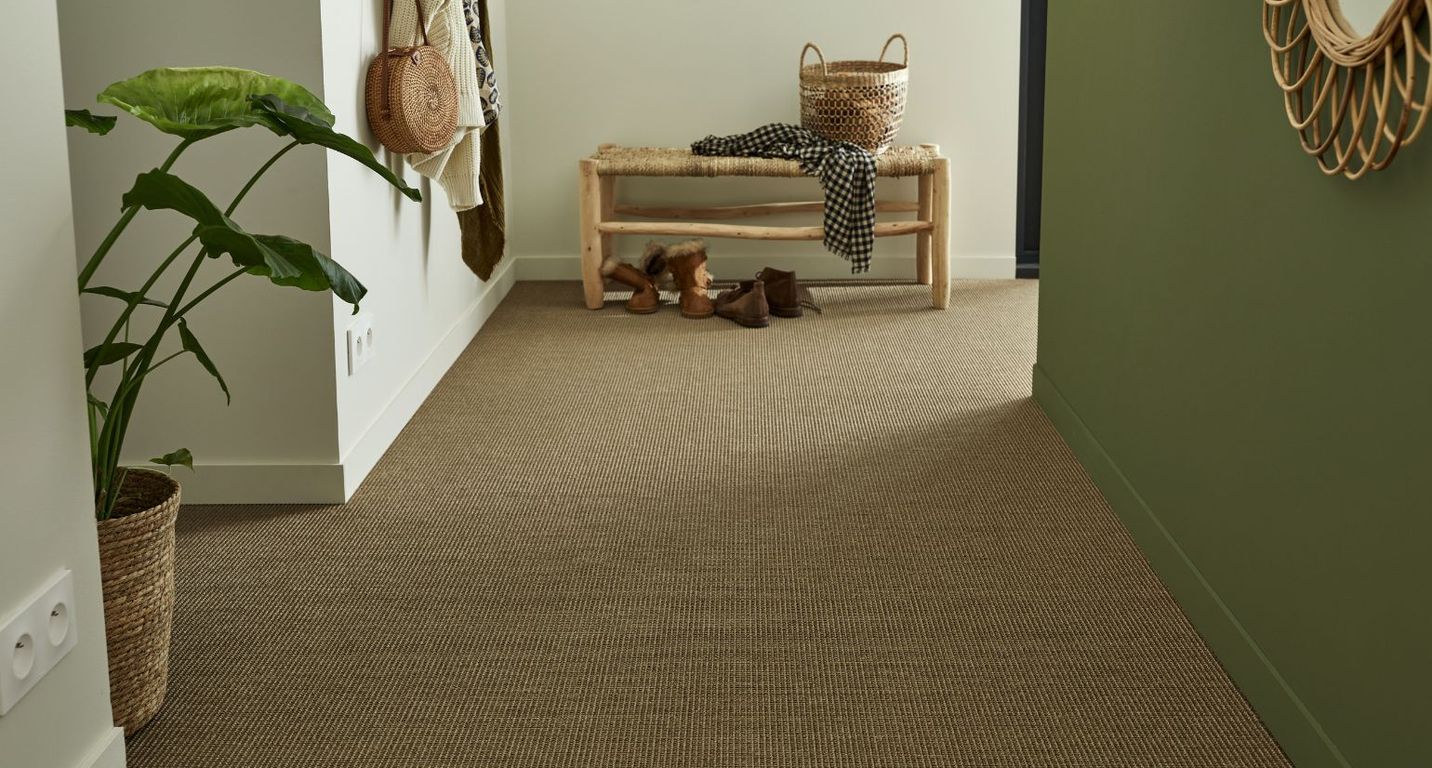 Sisal LIVOS, col TAUPE, rouleau 4.00 m