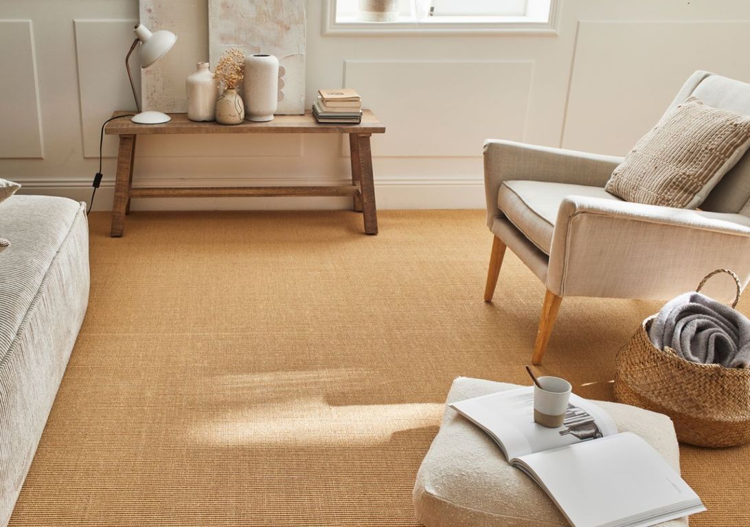 Sisal LIVOS, col naturel , rouleau 4.00 m