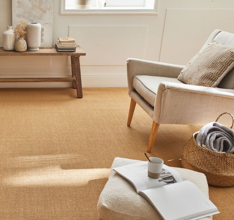 Sisal LIVOS, col naturel , rouleau 4.00 m