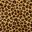 Moquette imprimée LEOPARD, col Beige et Marron, rouleau 4.00 m