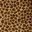 Moquette imprimée LEOPARD, col Beige et Marron, rouleau 4.00 m