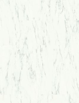 Sol vinyle ALPHA VINYL DALLE Quick Step, Marbre blanc, dalle 30.30 x 60.96 cm