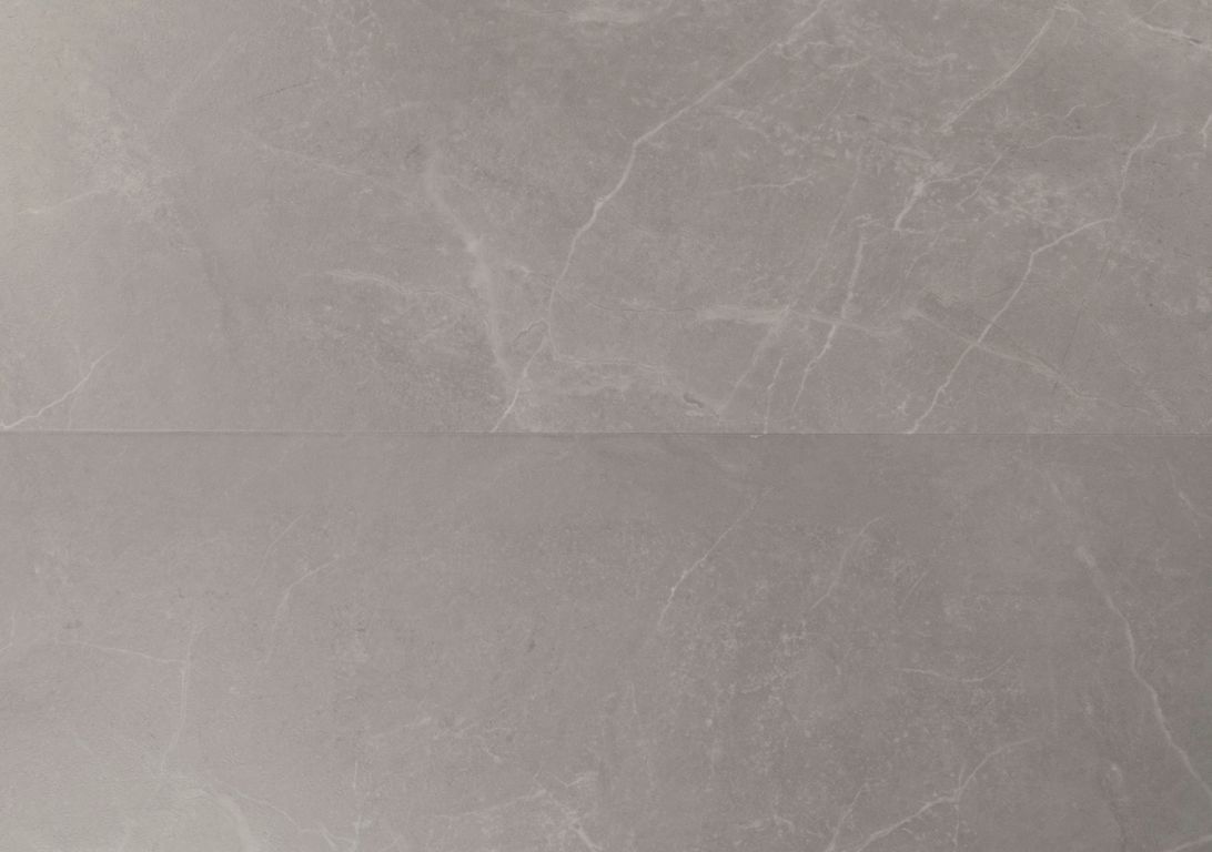 Sol vinyle CALDERA Lamett, Carrelage marmo grigio, dalle 61.50 x 123.00 cm