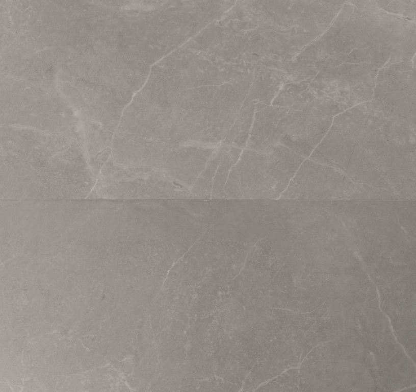 Sol vinyle CALDERA Lamett, Carrelage marmo grigio, dalle 61.50 x 123.00 cm