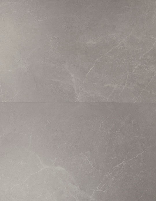 Sol vinyle CALDERA , Carrelage gris foncé, dalle 61.50 x 123.00 cm