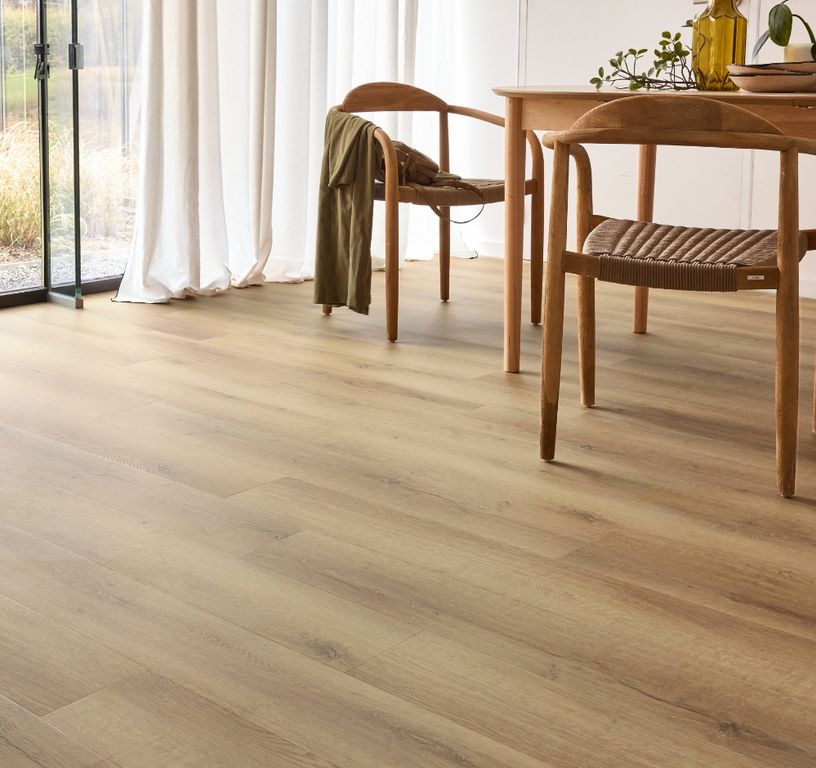 Sol vinyle EASYTREND SUPERMATT LAME Easytrend, Bois chêne authentique, lame 18.00 x 122.00 cm