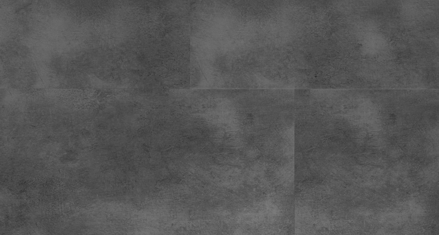 Sol vinyle EASYTREND SUPERMATT DALLE , Béton ciré foncé, dalle 40.60 x 81.20 cm