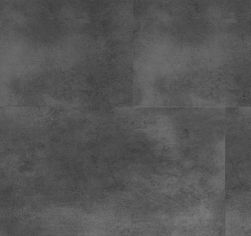 Sol vinyle EASYTREND SUPERMATT DALLE , Béton ciré foncé, dalle 40.60 x 81.20 cm