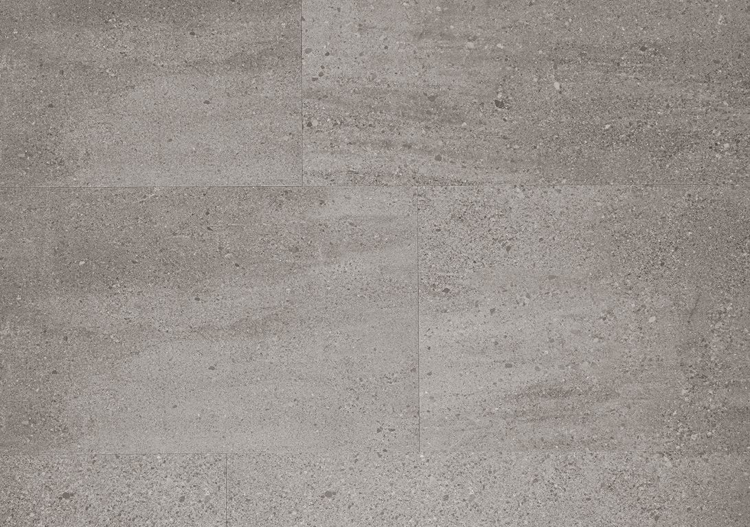 Sol vinyle EASYTREND SUPERMATT DALLE , Pierre grise minérale, dalle 40.60 x 81.20 cm