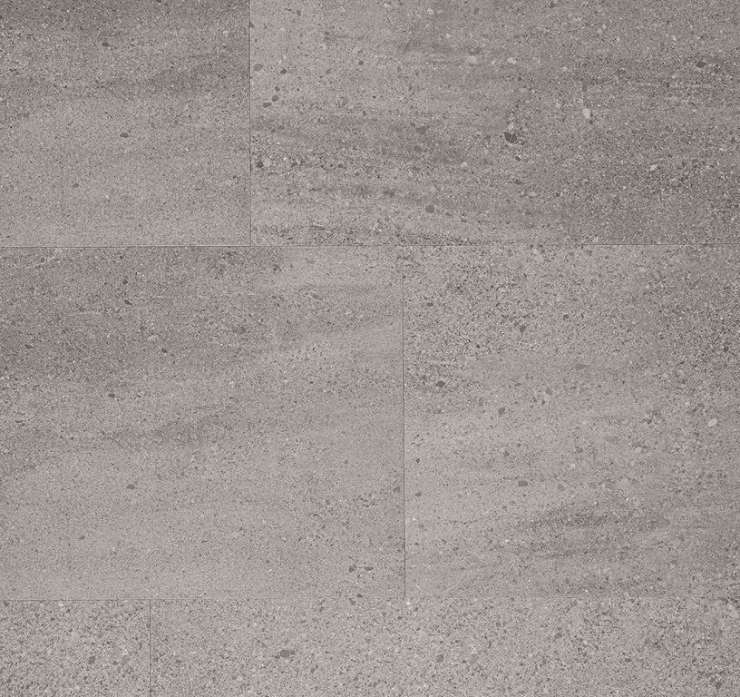 Sol vinyle EASYTREND SUPERMATT DALLE , Pierre grise minérale, dalle 40.60 x 81.20 cm