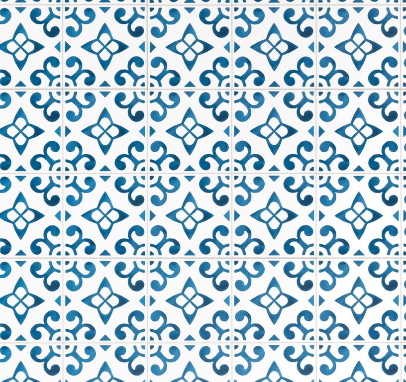 Sol vinyle EASYTREND CREATION DALLE , Carreaux ciment azulejos, dalle 30.50 x 61.00 cm