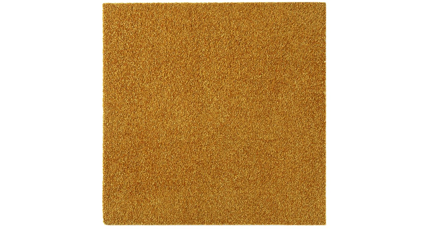 Dalle moquette GRANDIOSE, col jaune, dim 50.00 x 50.00 cm
