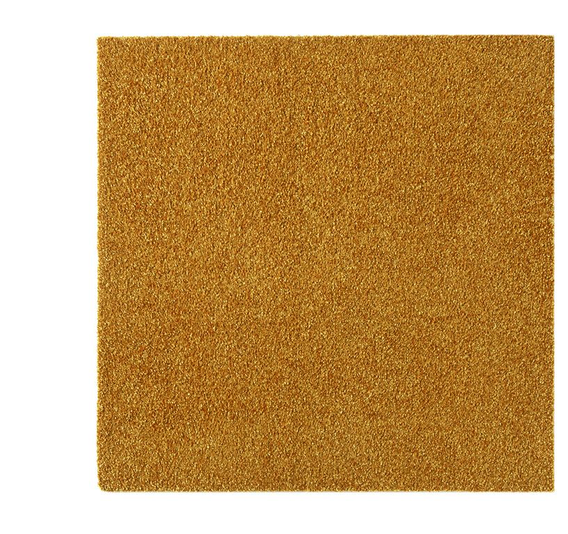 Dalle moquette GRANDIOSE, col jaune, dim 50.00 x 50.00 cm