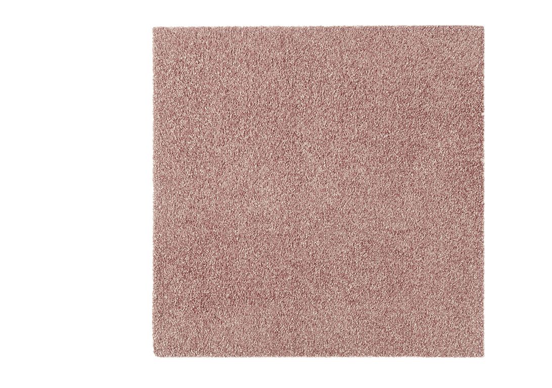 Dalle moquette GRANDIOSE, col bois de rose, dim 50.00 x 50.00 cm